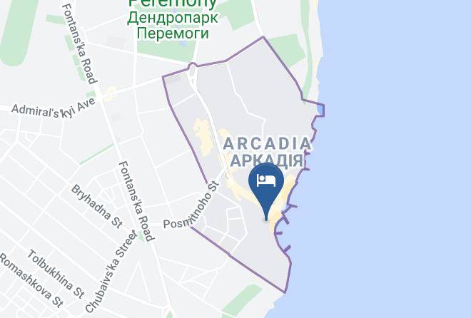 Hotel Turist Arcadia Map