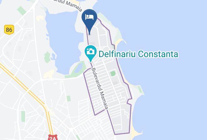 Constanta - Hotel Turist Maps