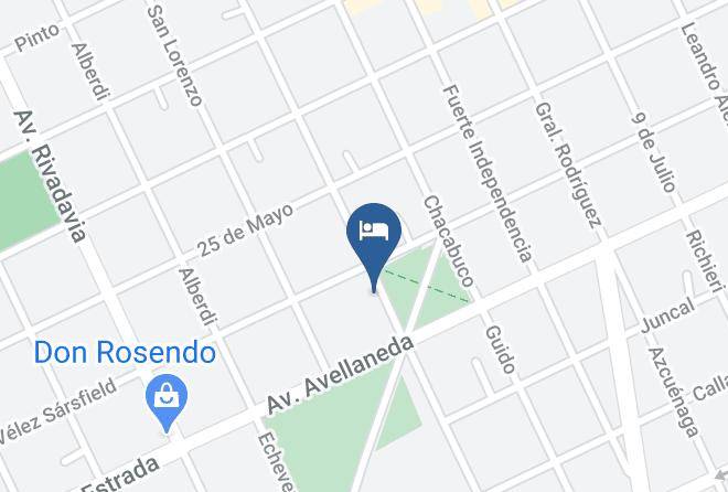 Tandil Partido - Hotel Turista Maps