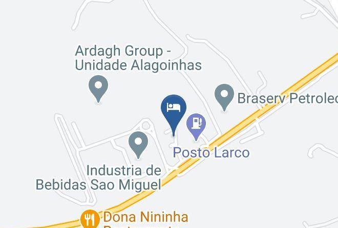 Alagoinhas - Hotel Turistico Maps