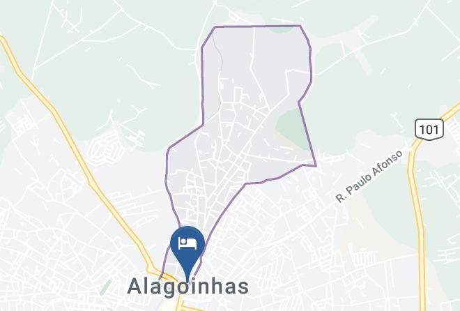 Alagoinhas - Hotel Turistico De Alagoinhas Maps
