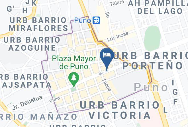 Puno - Hotel Turistico Mi Peru Maps