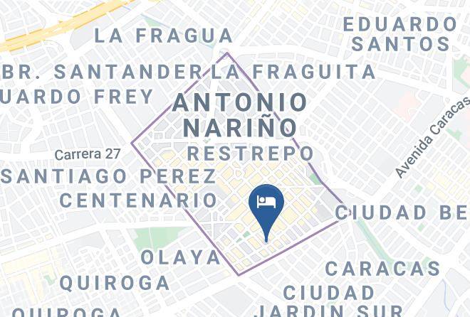 Hotel Turistico Orquidea Dorada Map