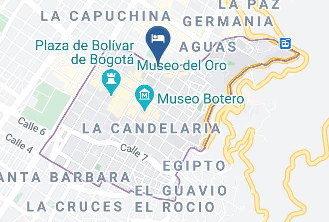 Bogota - Hotel Turistico Rio Maps