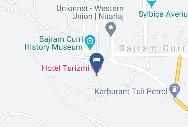 Tropoje - Hotel Turizmi Maps
