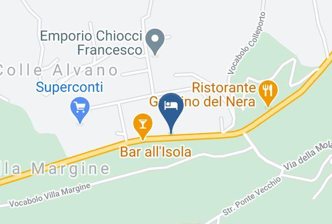 Terni - Hotel Turrita Maps
