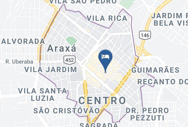 Araxa - Hotel Tururu Maps