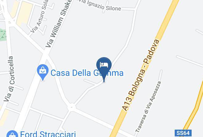 Bologna - Hotel Tuscolano Maps
