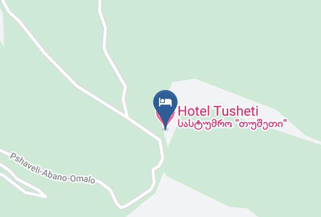Georgia - Hotel Tusheti Maps