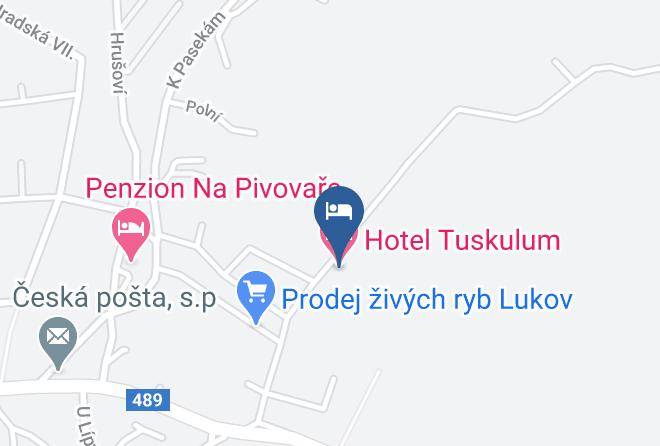 Lukov - Hotel Tuskulum Maps