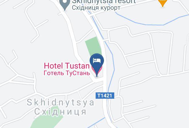 Boryslav - Hotel Tustan Maps
