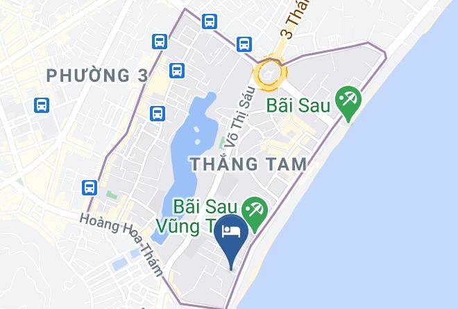 Vung Tau - Hotel Tuyt Lan Maps