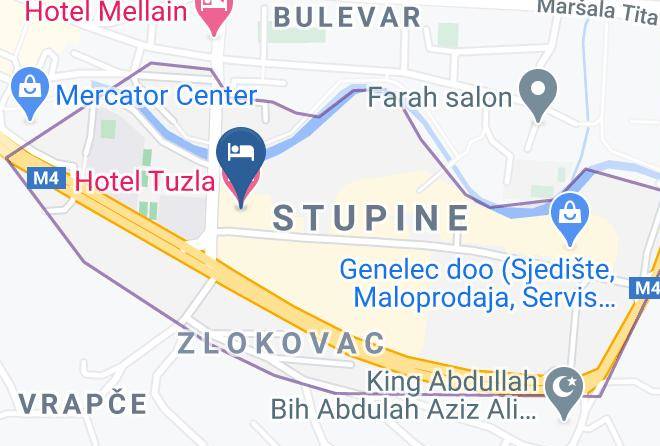 Tuzlanski - Hotel Tuzla Maps