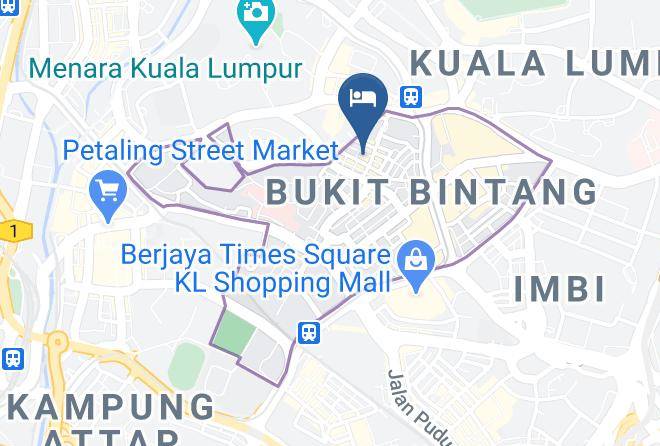 Kuala Lumpur - Hotel Twenty 8b Maps
