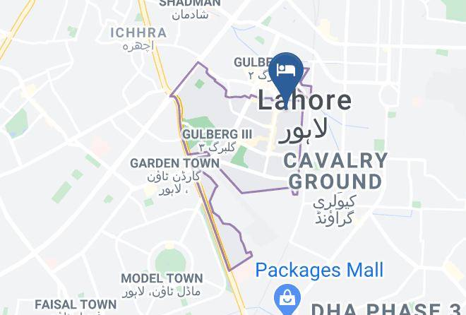 Islamabad - Hotel Twenty One Maps