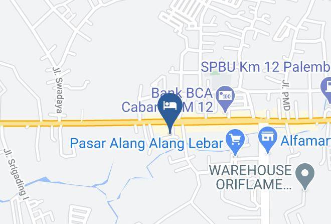 Musi Banyuasin Regency - Hotel Twin Star Maps