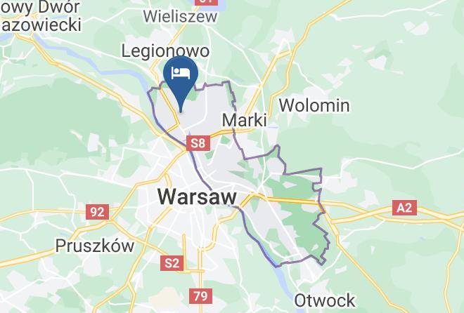 Warsaw - Hotel Twins Maps