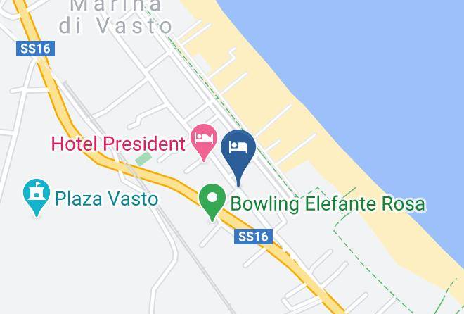 Chieti - Hotel Twins Maps