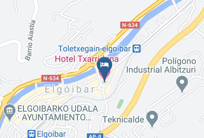 Gipuzkoa - Hotel Txarriduna Maps