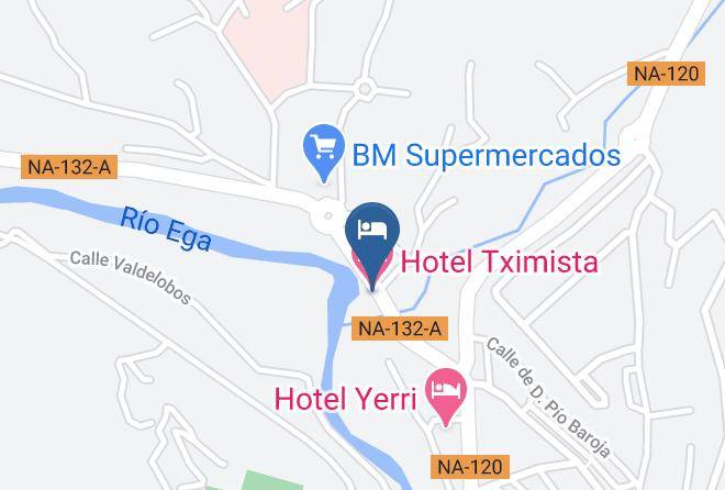 Navarra - Hotel Tximista Maps