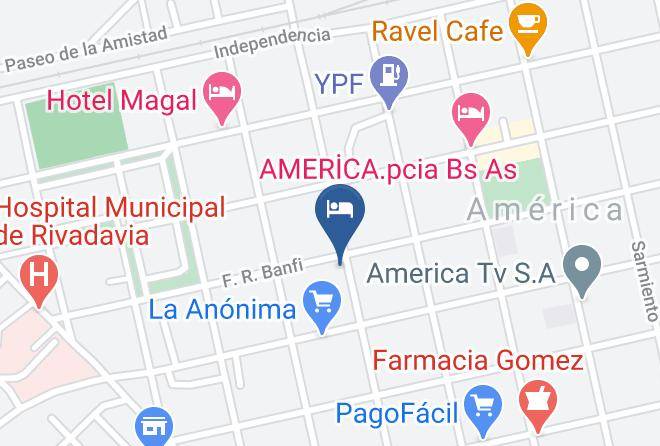 Rivadavia - Hotel Txoko Maite Maps