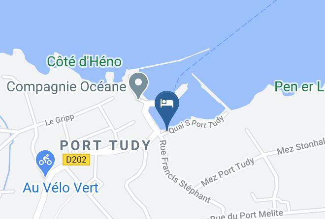 Morbihan - Hotel Ty Mad Groix Maps