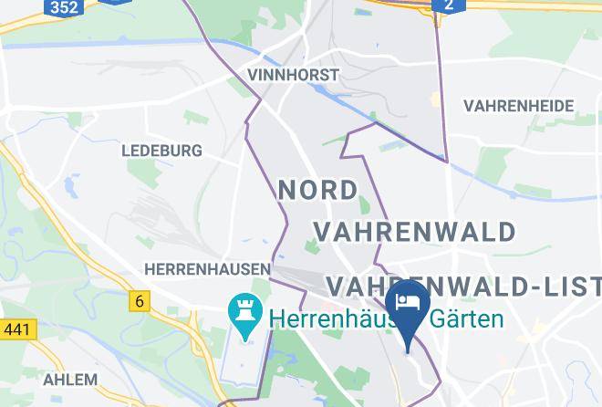 Stadt Hannover - Hotel Tyros Am Weidendamm Maps
