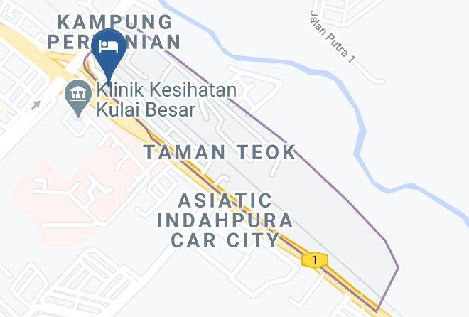 Kulai Jaya - Hotel U And Me Maps