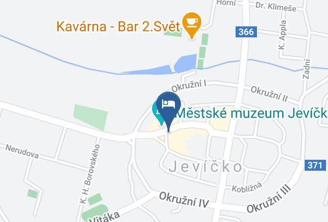 Svitavy - Hotel U Apostola Maps