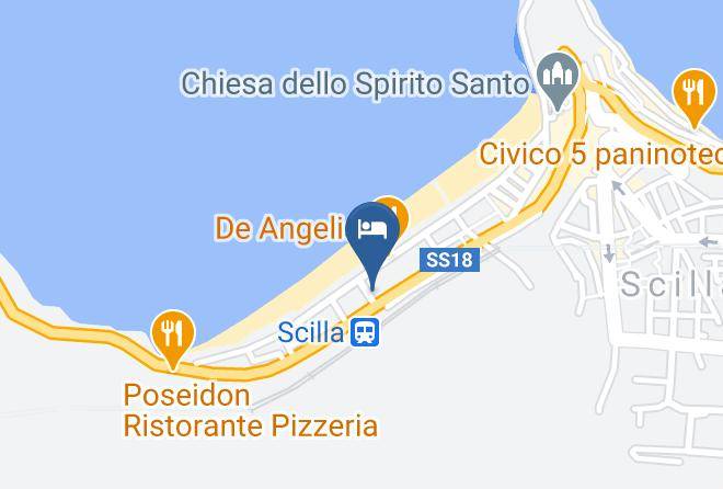 Reggio Di Calabria - Albergo U Bais Maps