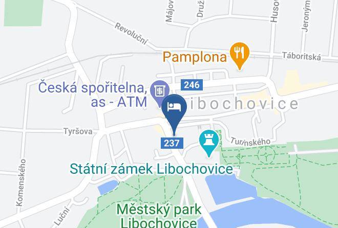 Litomerice - Hotel U Beranku Maps