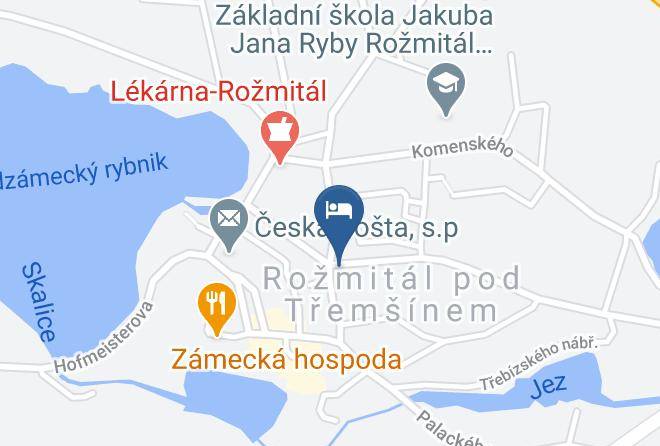 Hotel U Bileho Lva Map