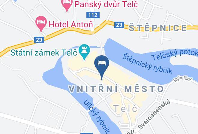 Jihlava - Hotel U Cerneho Orla Maps