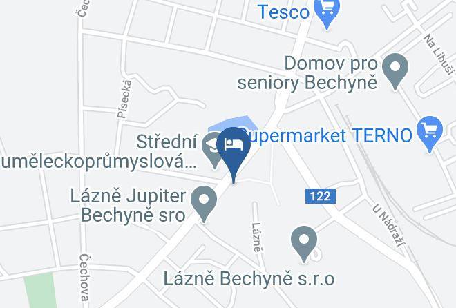 Tabor - Hotel U Draka Maps