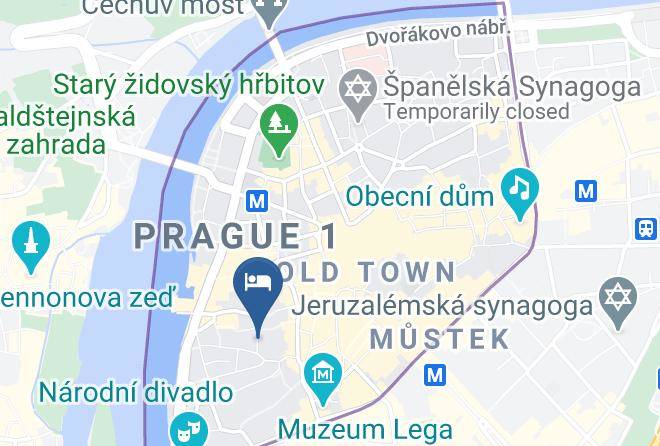 U Cervene Zidle Red Chair Hotel Map