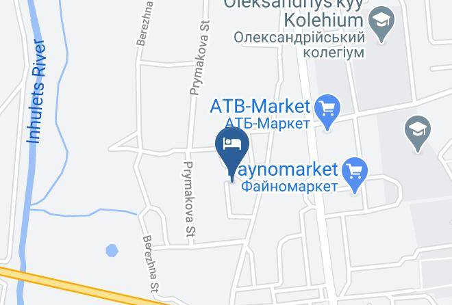Oleksandriia - Hotel U Fedora Maps