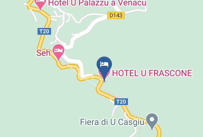 Hotel U Frascone Map