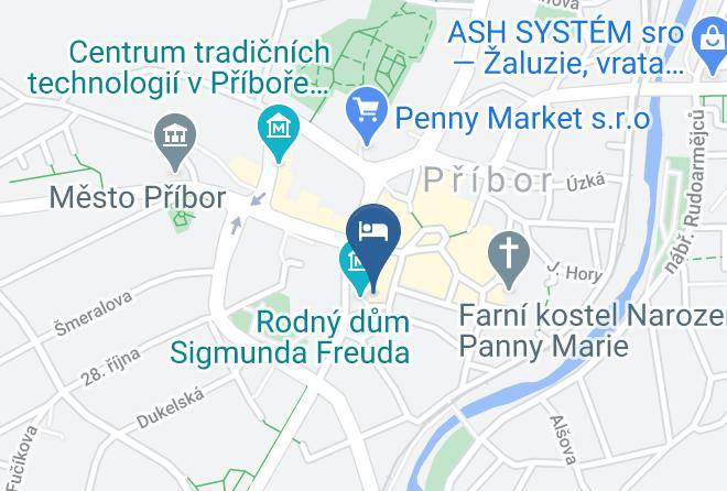 Novy Jicin - Hotel U Freuda Maps