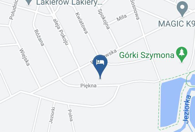 Piaseczynski - Hotel U Georgea Piaseczno Maps