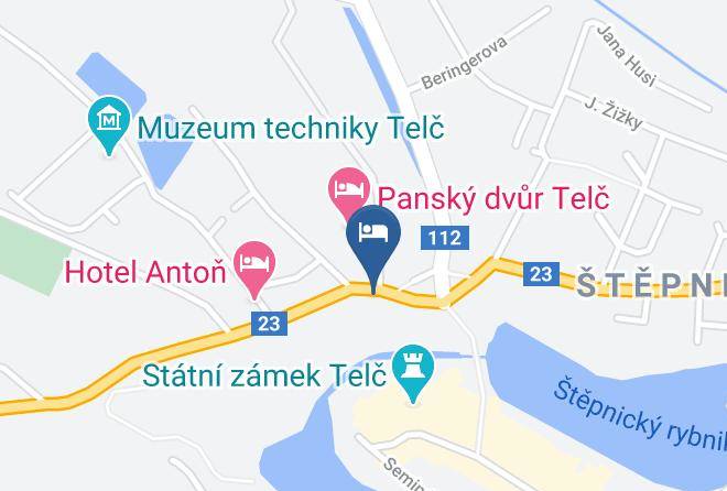 Jihlava - Hotel U Hrabenky Maps