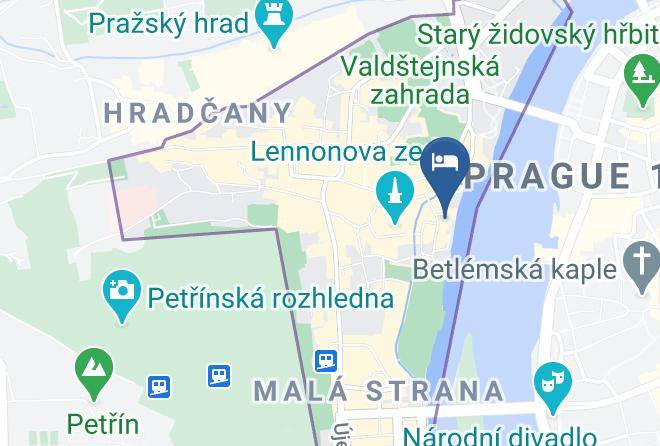 Prague - Hotel U Jezulatka Maps