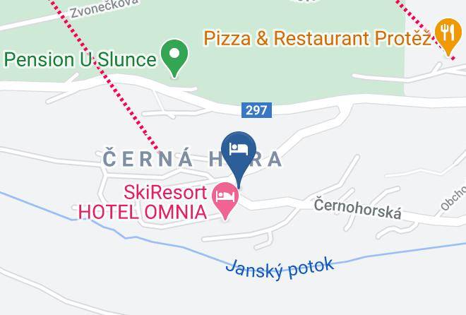 Trutnov - Hotel U Kabinky Maps