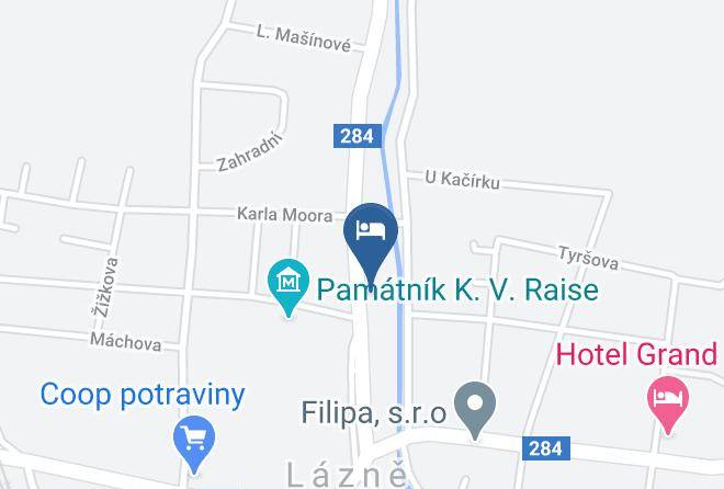 Hotel U Kapra Map