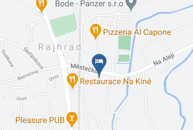 Brno Province - Restaurace & Hotel U Kasny Maps