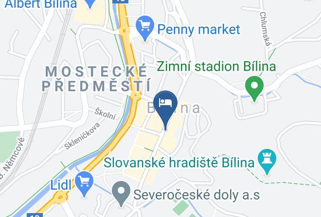 Teplitz - Hotel U Lva Maps