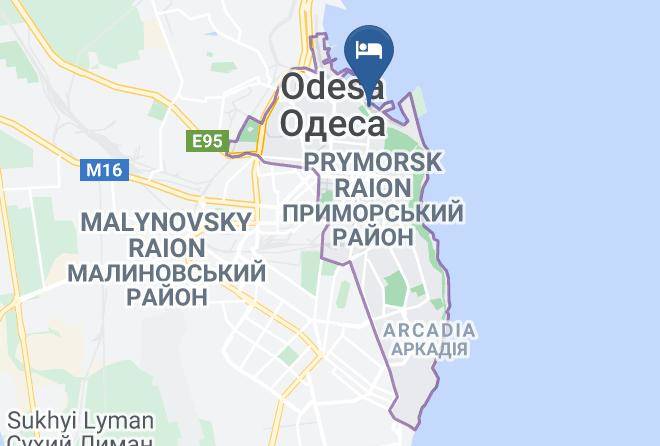 Odesa - Hotel U Morya On Primorskaya Maps