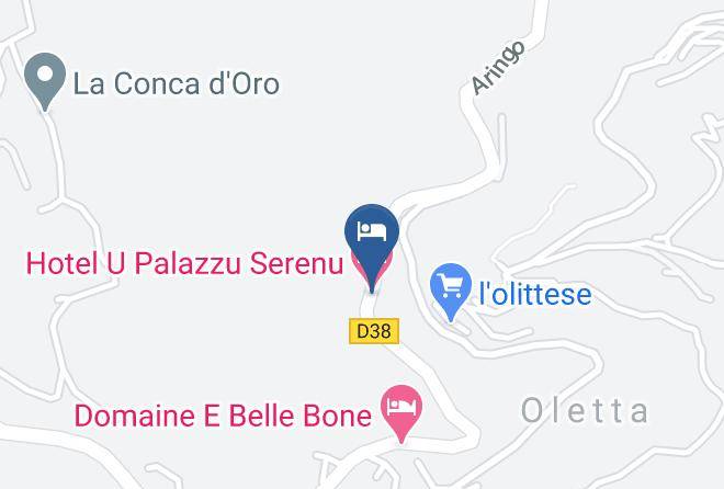 Northernsica - Hotel U Palazzu Serenu Maps