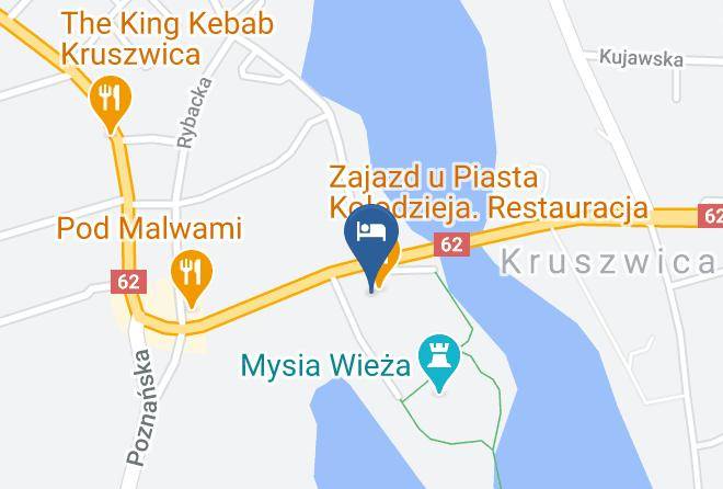 Inowroclawski - Hotel U Piasta Kolodzieja Maps