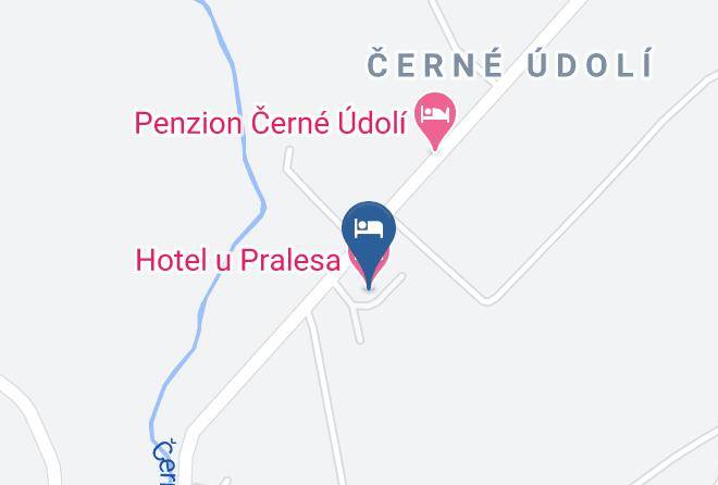 Cesky Krumlov - Hotel U Pralesa Maps