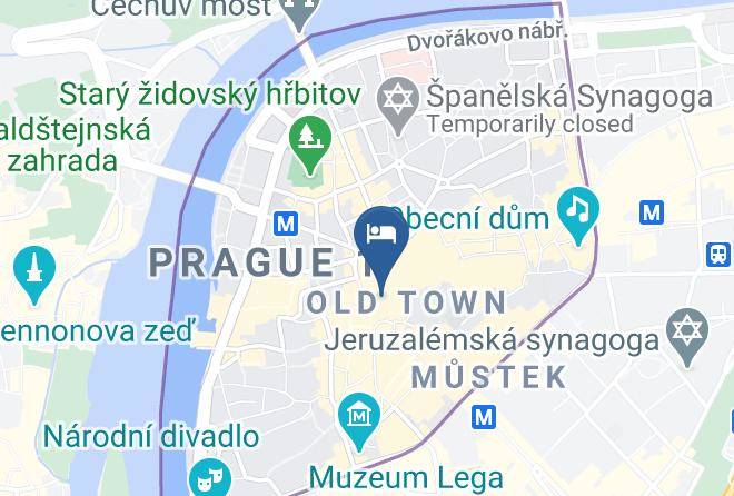 Prague - Hotel U Prince Maps